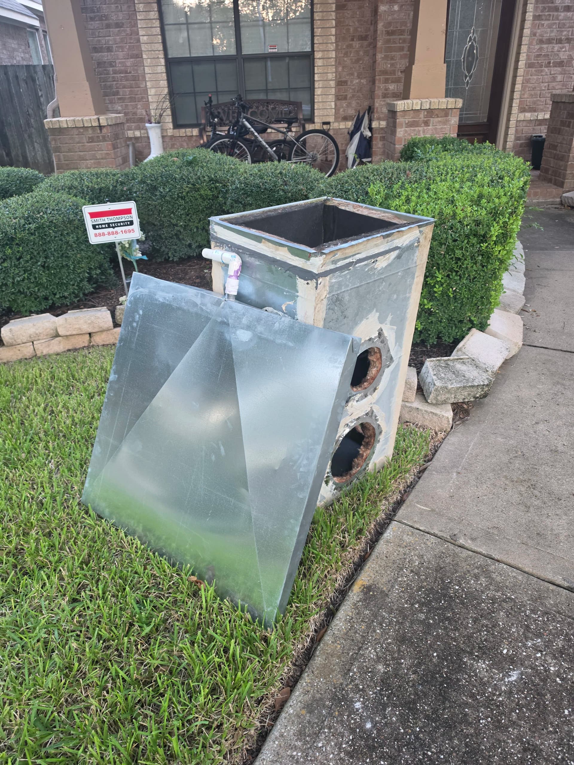 Gallery photos for Old AC System Replaced with a New Carrier 15 SEER Setup: Image #1