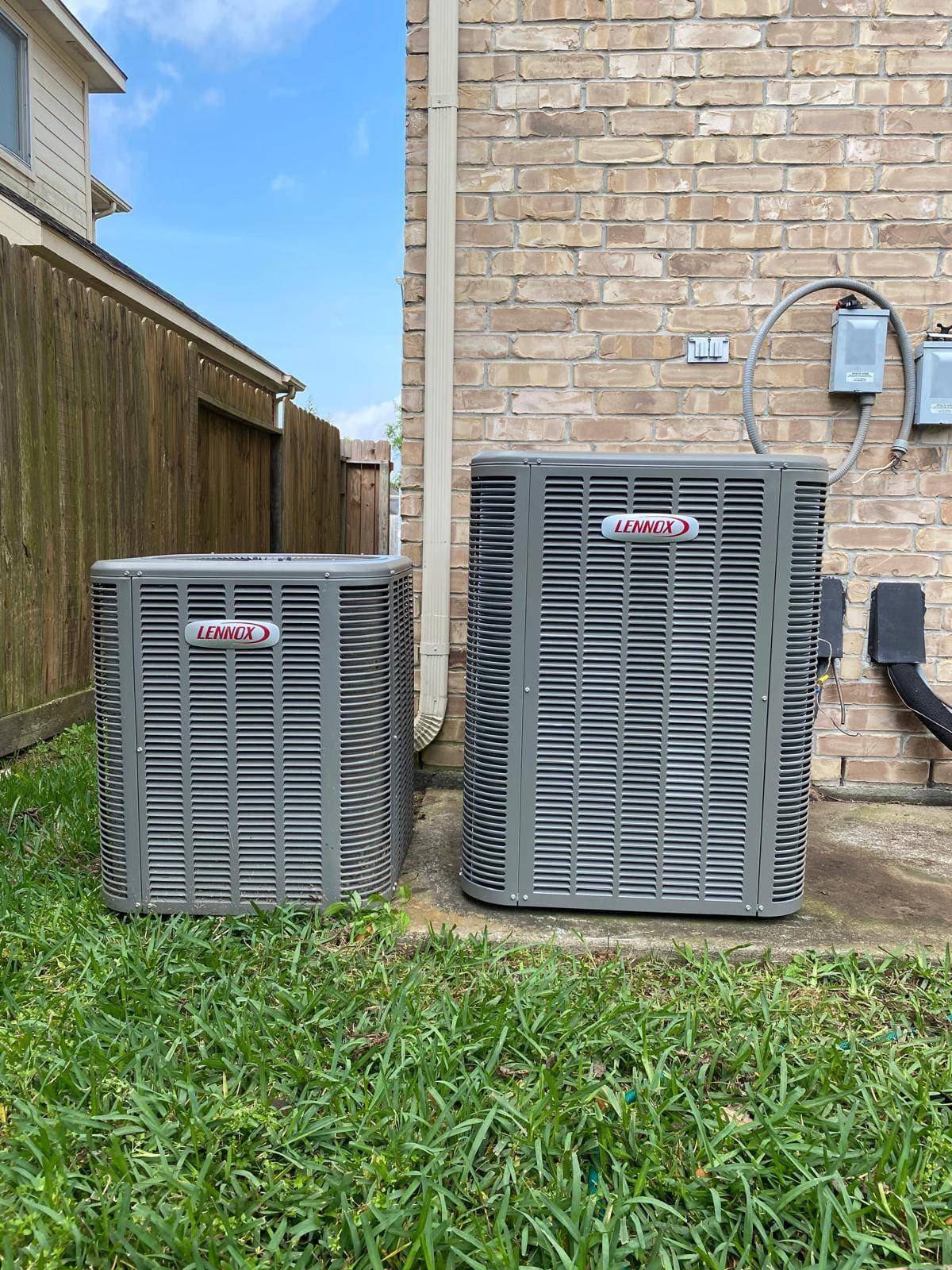Project Double Lennox AC Upgrade in Sugarland image