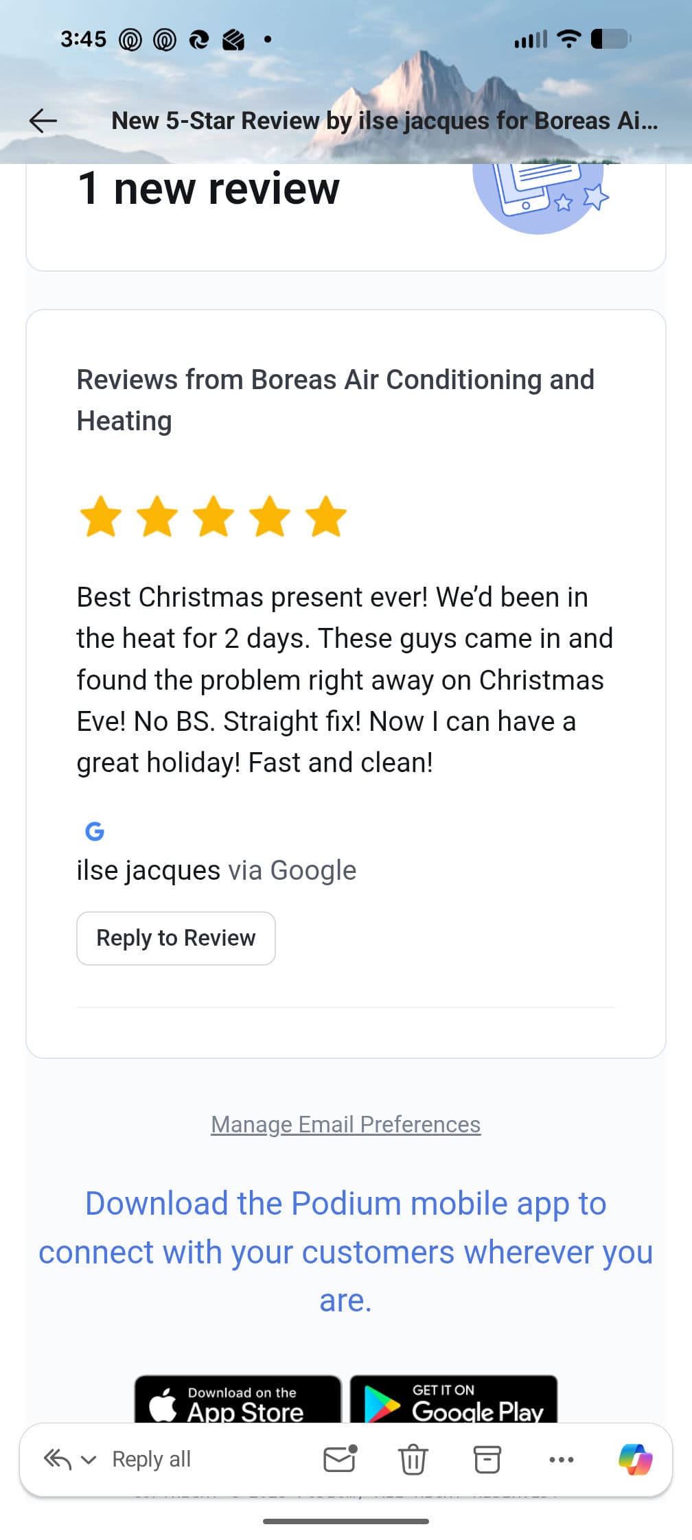 Emergency AC Repair by Boreas Air Conditioning and Heating image