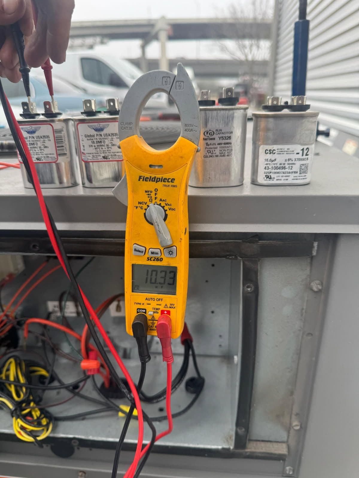 Commercial RTU Fan Motor Repair and Capacitor Upgrade image