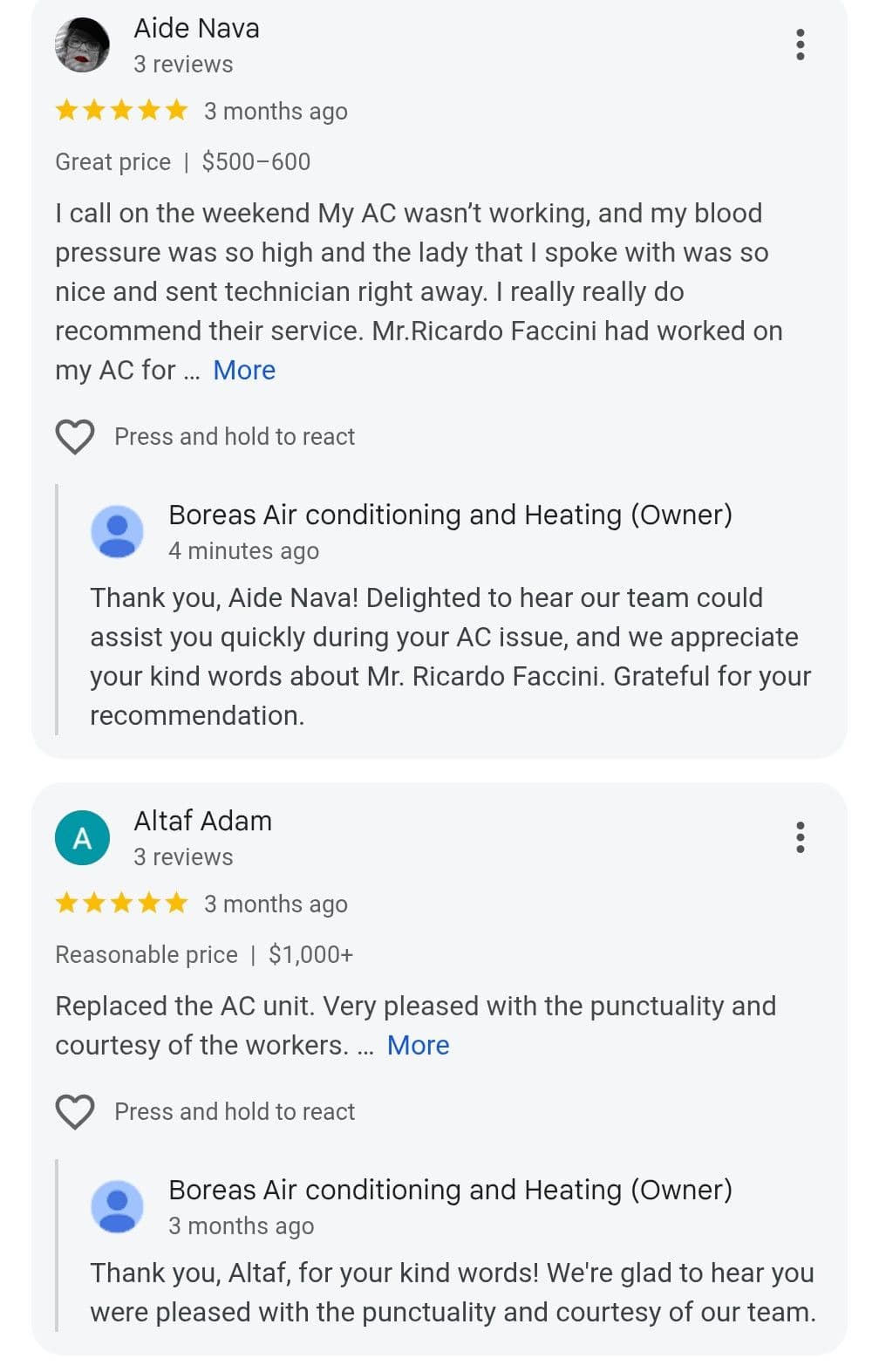 Gallery photos for Celebrating Our Trusted Customer Feedback: Image #1