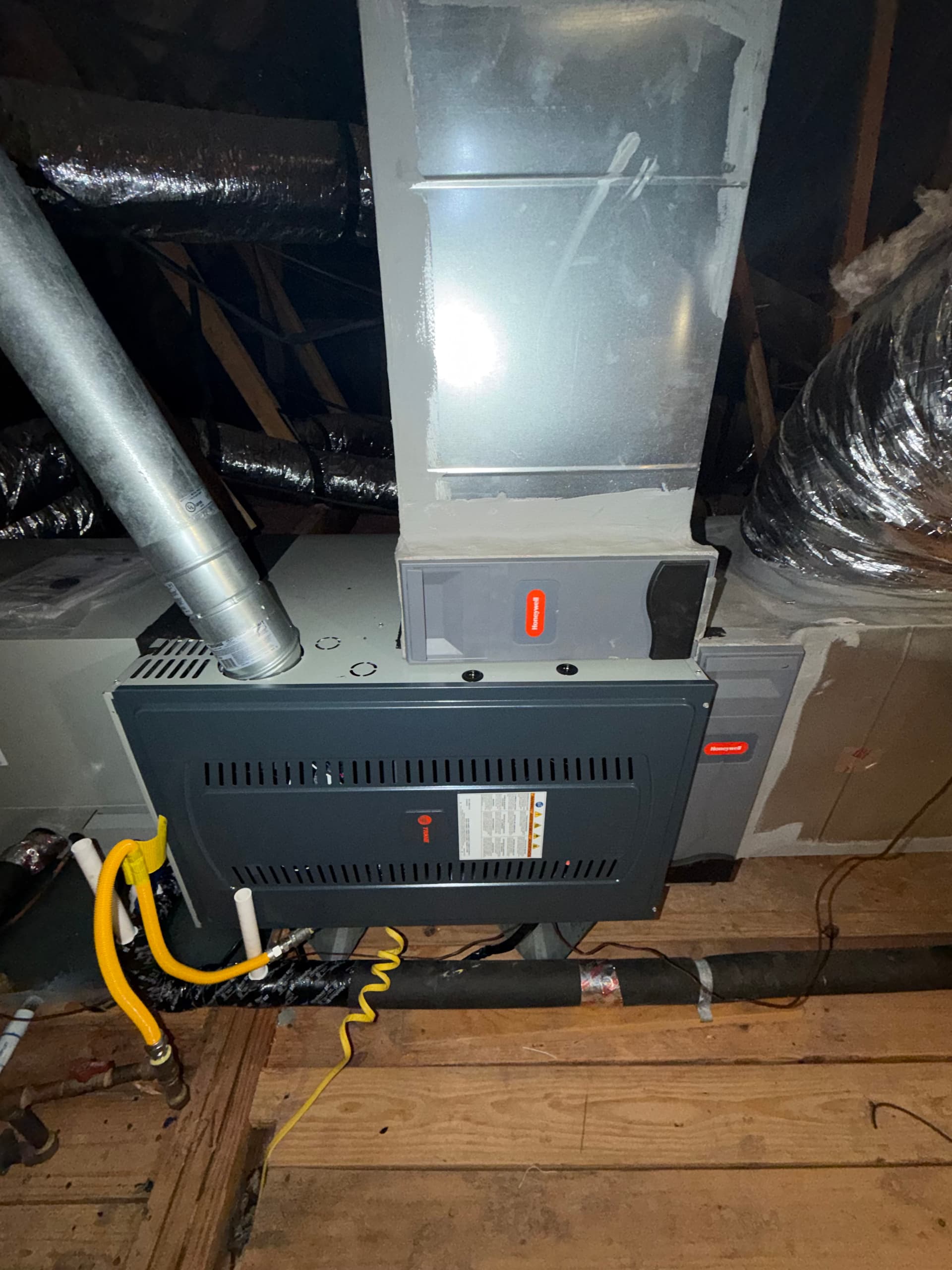 Gallery photos for New 5-Ton Trane System Install with a Happy Homeowner to Show for It: Image #4